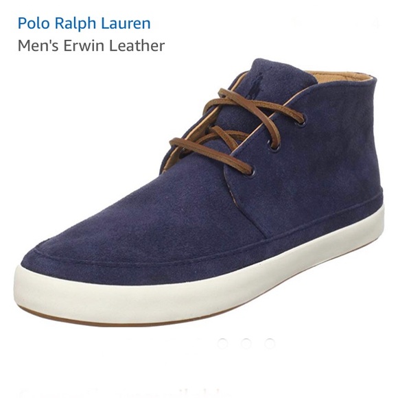 POLO ERWIN Chukka Shoes Leather Laces,SIZE: 9 - Picture 6 of 8